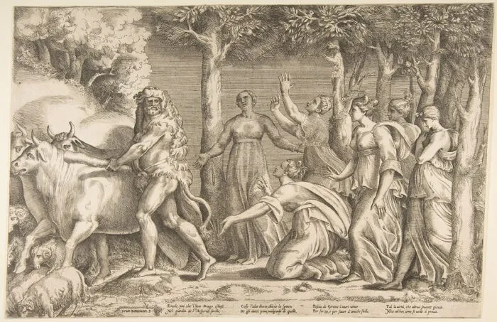 Auch auf dem Rückweg seiner Reise muss Herakles Ausdauer beweisen