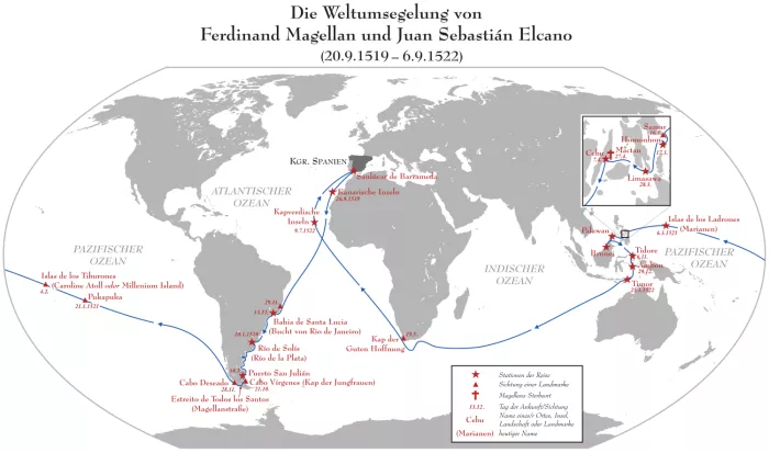 Weltumsegelung von Magellan