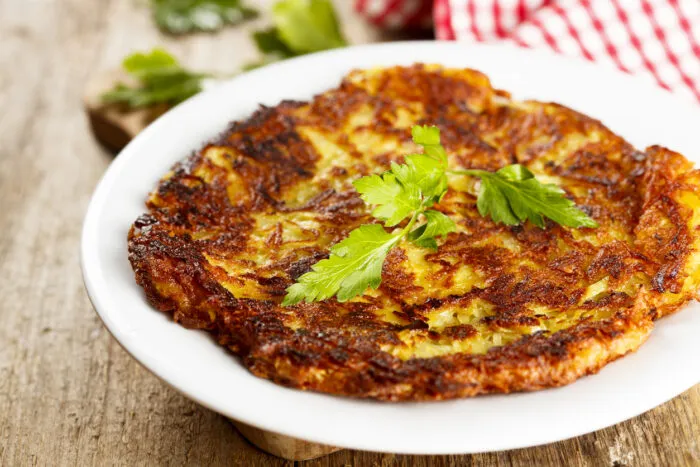 Rezept für Kartoffeln aus der Schweiz: Rösti
