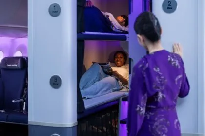 Schlafen im Flug: Air New Zealand führt Etagenbetten ein