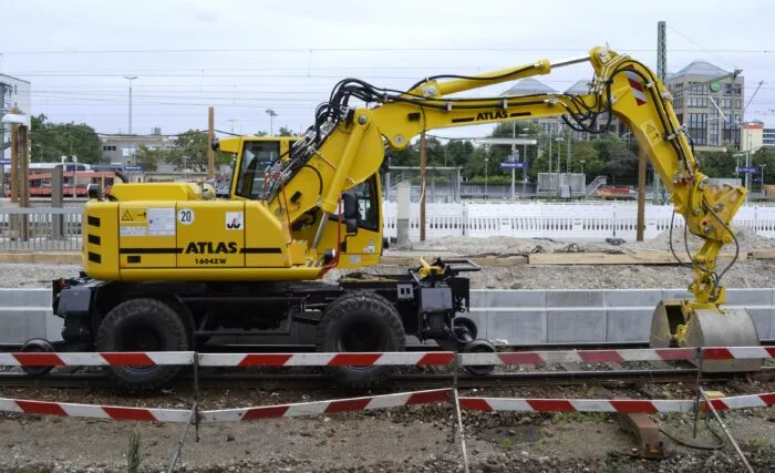 Baumaschinenbranche in der Krise.