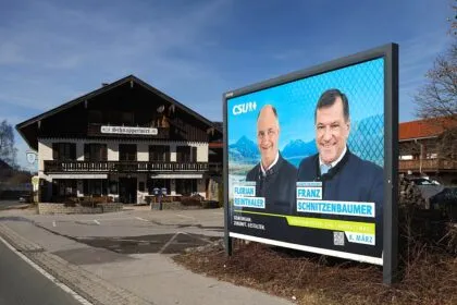 Vor Kommunalwahl in Bayern Zuspruch für CSU am stärksten - AfD auf Platz zwei