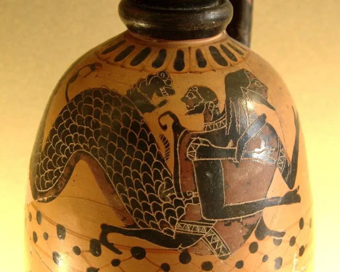 Nereus symbolisiert die wandelbare Gestalt der Weisheit