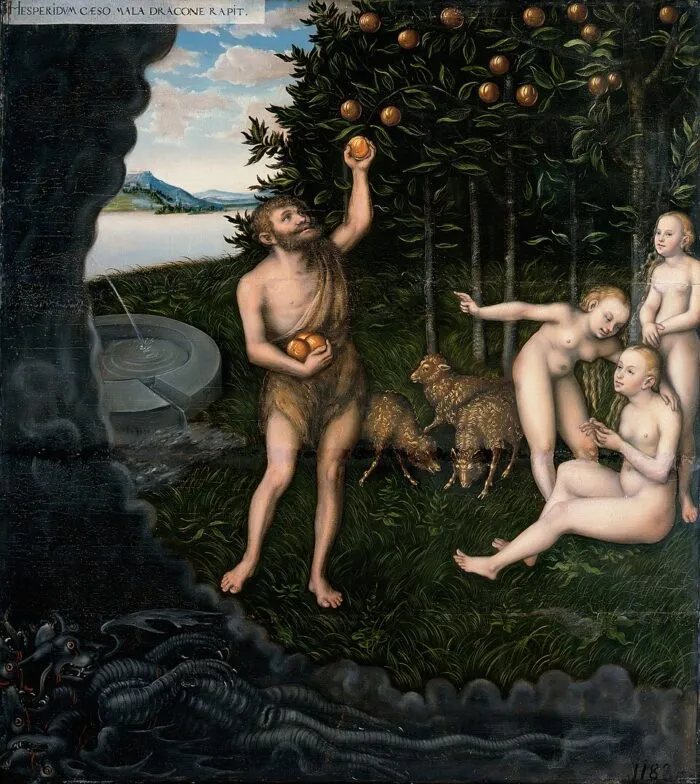 In seiner 11. Aufgabe lernt Herakles, dass Weisheit mit viel Mühe und Ausdauer erlangt wird