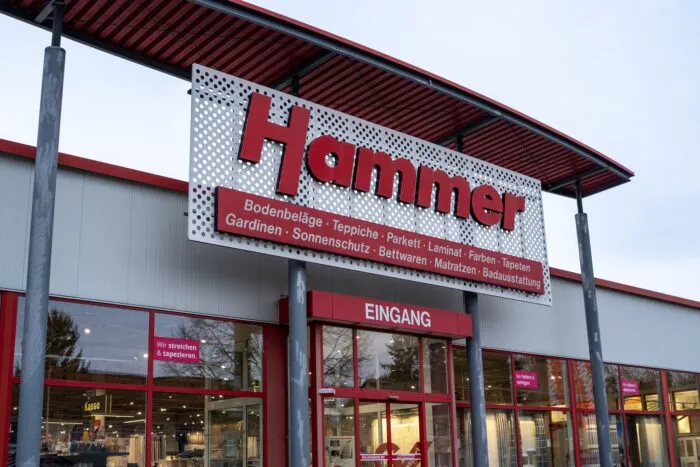 Die Handels- und Einrichtungskette Hammer hatte zu Jahresbeginn etwa 90 Standorte. Im März und im April schlossen bereits zahlreiche Filialen, auch diese in Hamm. (Archivbild)