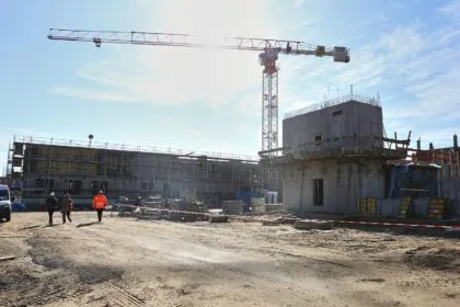 Baugewerbe sorgt für Wachstum im April