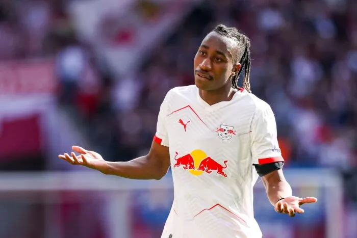 Yan Diomande erlöste Leipzig mit der Führung.