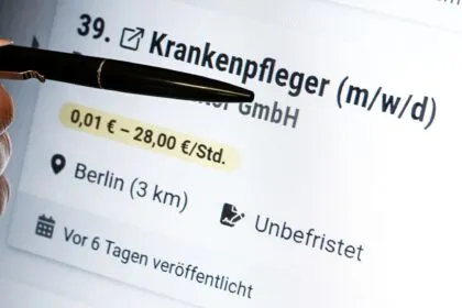 Deutsche Stellenanzeigen sagen kaum etwas über das Gehalt