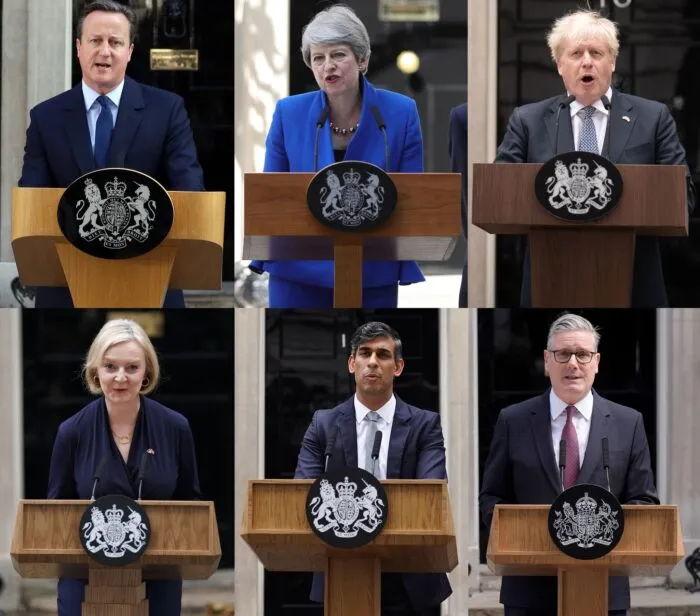 Die Briten erlebten in den vergangenen zehn Jahren bereits sechs Regierungschefs. (Archivbild)