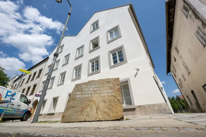 Hitlers Geburtshaus ist nun eine Polizeistation