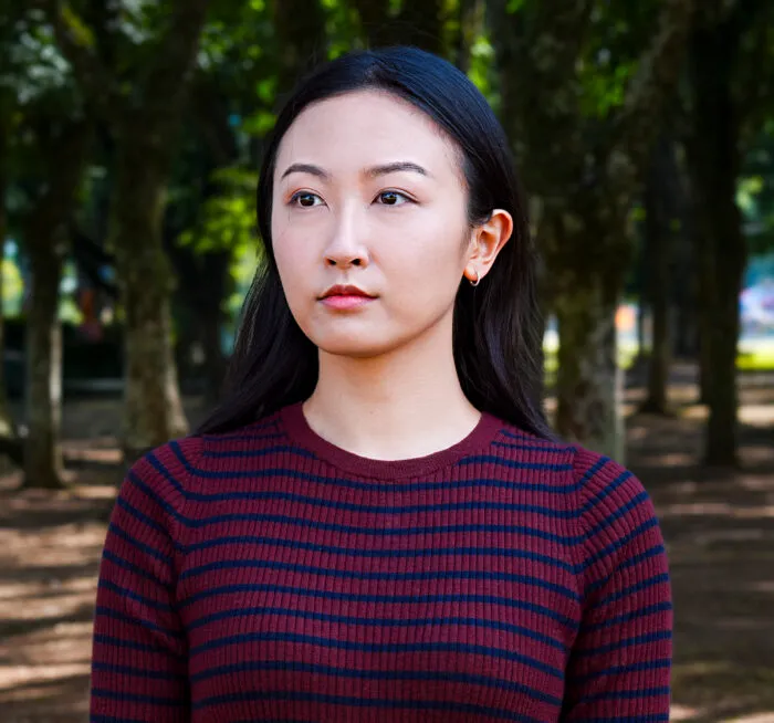 Nancy Zhang, ist Moderatorin eines der insgesamt acht Shen Yun Ensembles. Foto: Frederico Vidovix/The Epoch Times