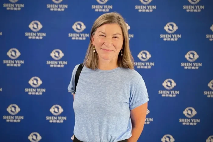 Tammy Peterson enjoyed Shen Yun at the Four Seasons Centre for the Performing Arts in Toronto on June 28, 2026. Allen Zhou/The Epoch Times