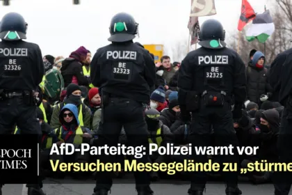 [Live] AfD-Bundesparteitag: Aktionsbündnis kündigt Blockaden an - Polizei warnt vor „Endzeit-Szenario“