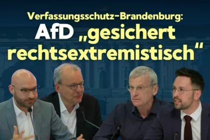 Brandenburg: Verfassungsschutz sieht Beseitigungsversuch von Verfassungsgrundsätzen - AfD „Feindseligkeit“