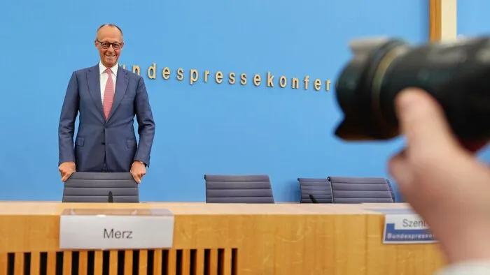 Merz: «Die Koalition hat Tritt gefasst.»