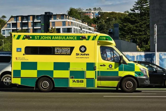 Rettungsdienst in Auckland, Neuseeland.