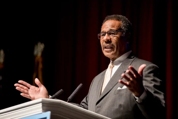Der Abgeordnete Emanuel Cleaver (Demokrat aus Missouri)(Archivbild) Foto: Whitney Curtis/Getty Images