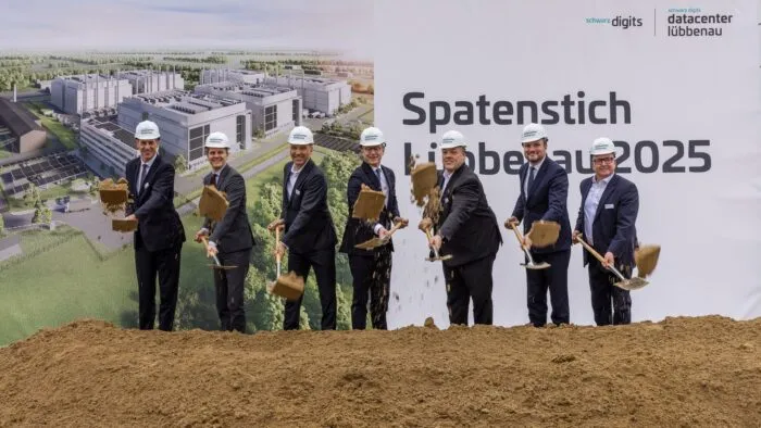 Im November war der Spatenstich für das Schwarz-Digits-Rechenzentrum. (Archiv)