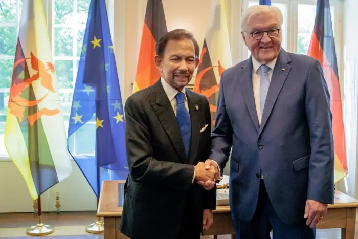 Erst im Mai wurde der Sultan vom Bundespräsidenten empfangen. (Archivbild)