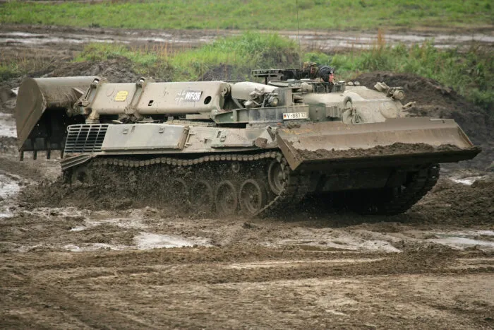 Pionierpanzer der Bundeswehr. (Archivbild). Foto: Bundeswehr/Michael Mandt/flickr