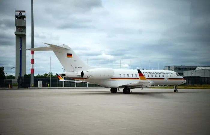 Die Bombardier Global 5000 der Flugbereitschaft