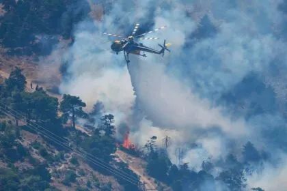 Waldbrand durch Windkraftanlagen? U-Haft für Elektro-Unternehmer nahe Athen