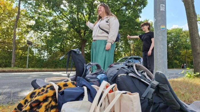 Antonina Eliseeva (l.) freut sich darauf, neue Länder zu entdecken.
