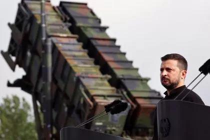 Selenskyj: Ukraine braucht mindestens fünf Prozent der US-Patriot-Raketen