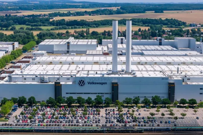 VW-Werk in Zwickau: Der Konzern steht vor richtungsweisenden Zeiten. (Archivbild)