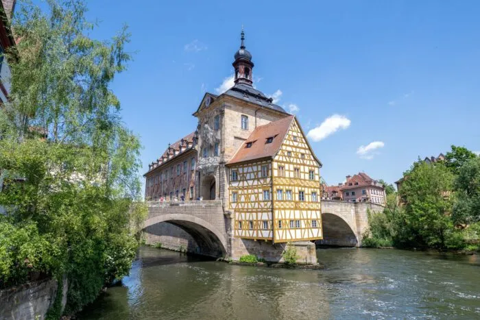 Auch das Bamberger Rathaus wird am Denkmaltag geöffnet. (Archivbild)