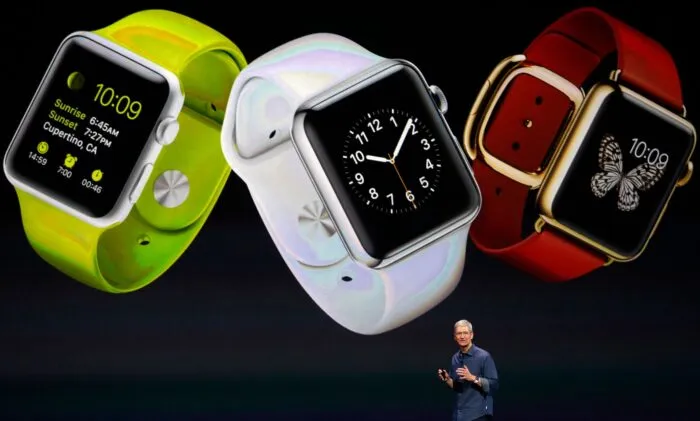 2014: Mit der Apple Watch eroberte Tim Cook den Wearables-Markt.