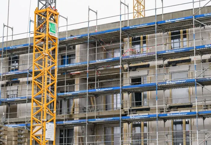 Der Wohnungsbau erlebte seit 2023 einen Einbruch. (Archivbild)