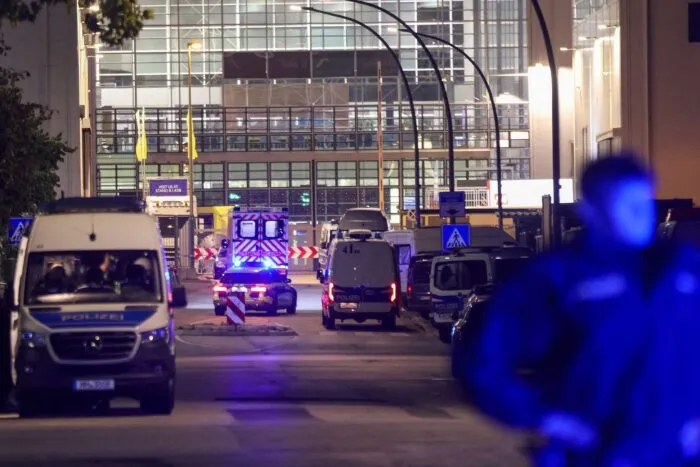 Der Einsatzort wurde weiträumig abgesperrt.