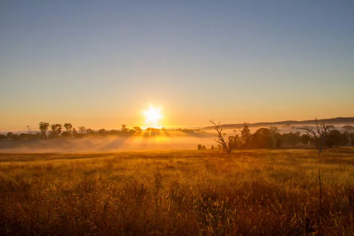 Den Sonnenaufgang zu beobachten kann sowohl inspirierend als auch biologisch vorteilhaft sein. Foto: Ryan Frank/iStock