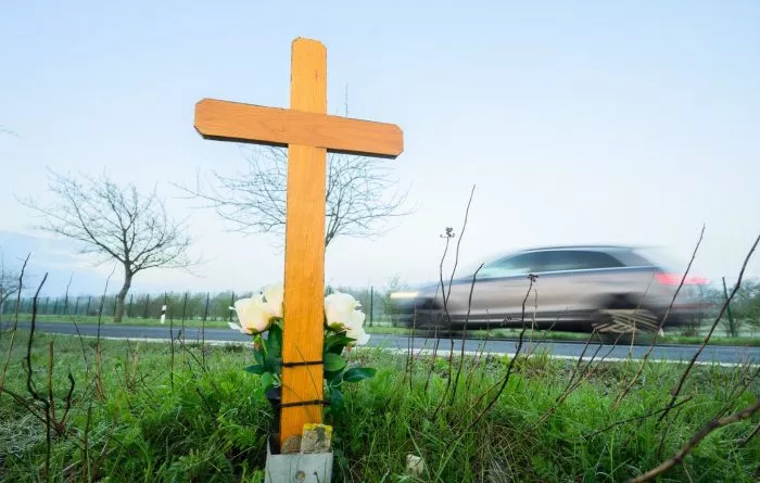Bei den Verkehrtoten ist ein leichter Rückgang zu erwarten.