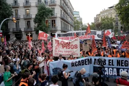 Randale in Barcelona: 128 Festnahmen bei Protesten