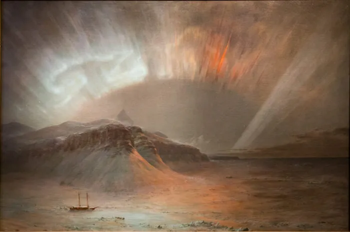 Gemälde von Frederic Edwin Church zu Polarlichter