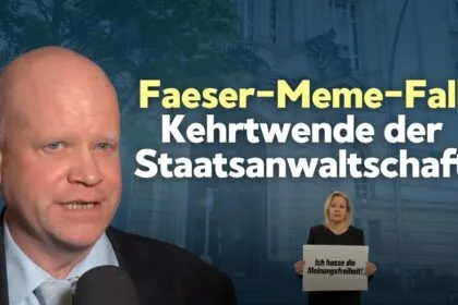Faeser-Meme-Urteil: Vosgerau sieht Verfolgungseifer bei Staatsanwaltschaft und Regierung