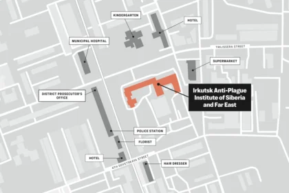 Pestverdacht in Sibirien: Labor liegt neben Kindergarten, Hotel und Supermarkt