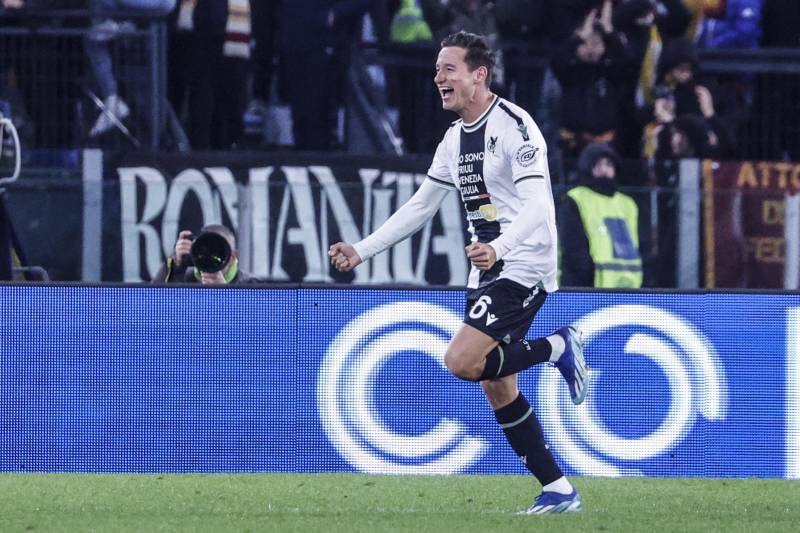 Thauvin gol Roma Udinese