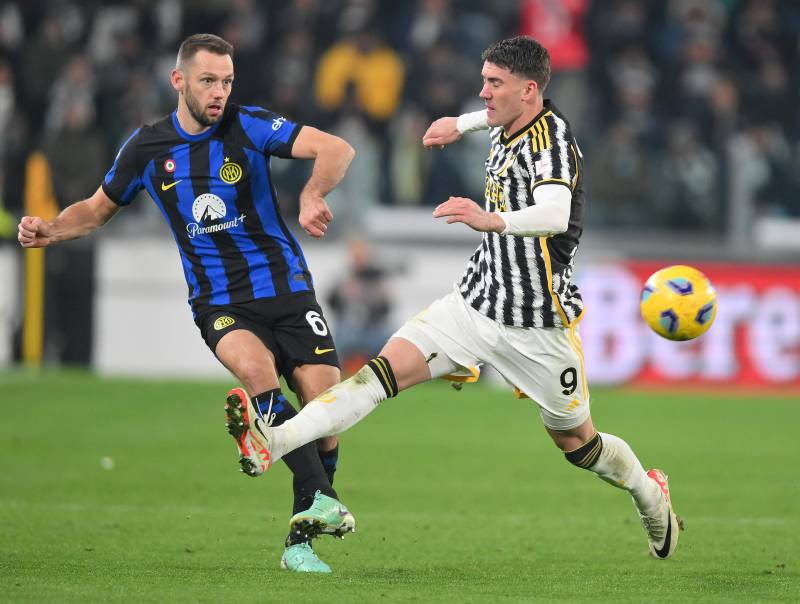 Vlahovic De Vrij Juventus Inter