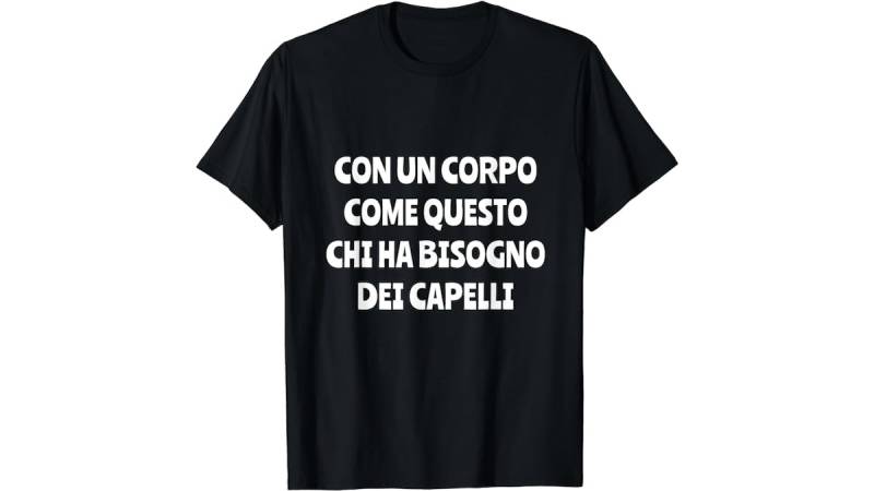 Maglietta capelli corpo