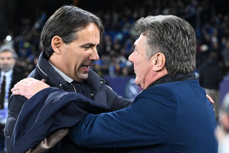 Inzaghi Mazzarri Napoli Inter