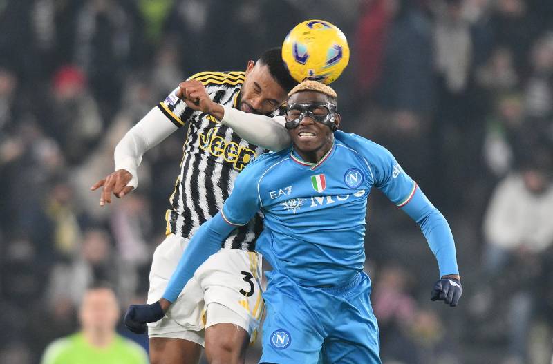 Osimhen Bremer Juventus Napoli