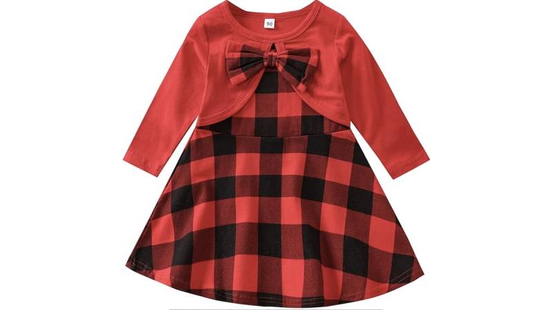 AGQT vestito di Natale bambina