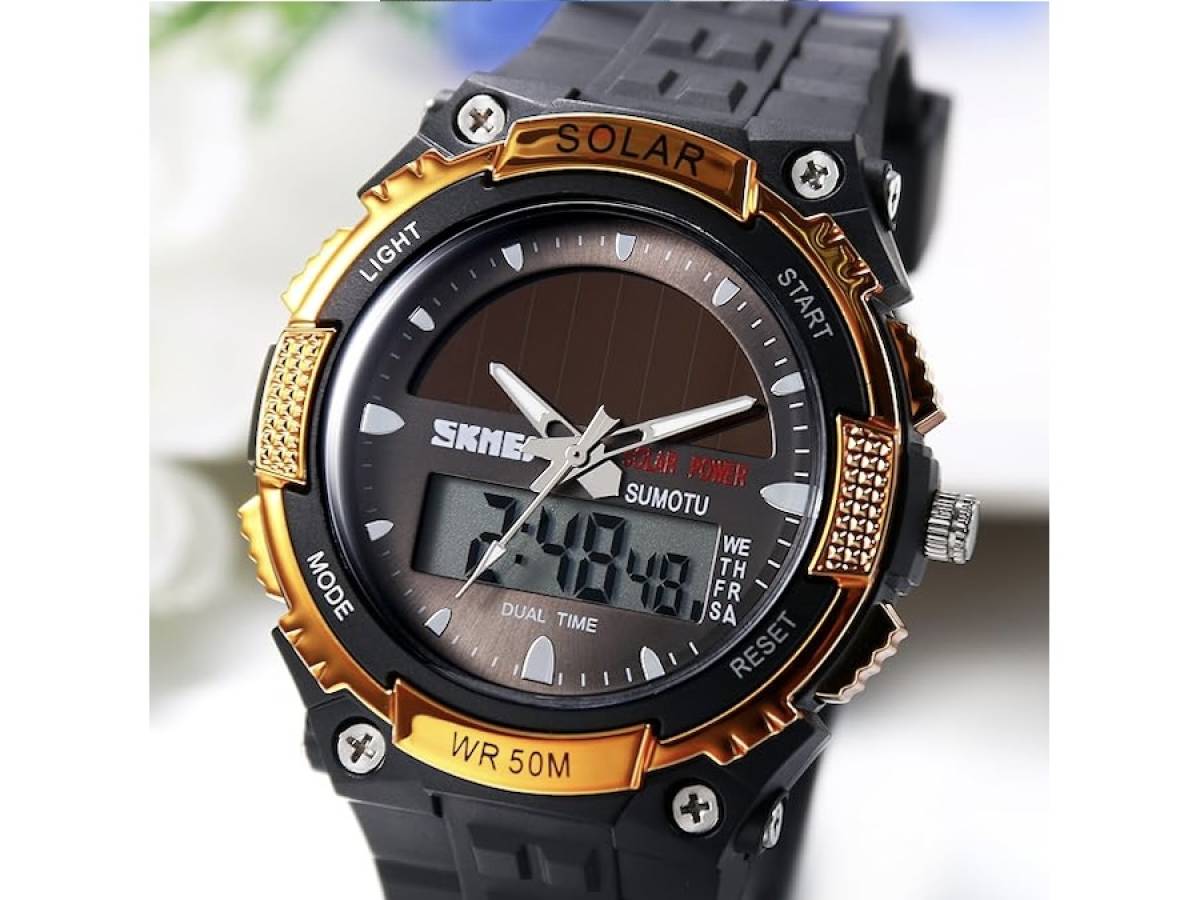 JewelryWe Orologio Sportivo Energia Solare