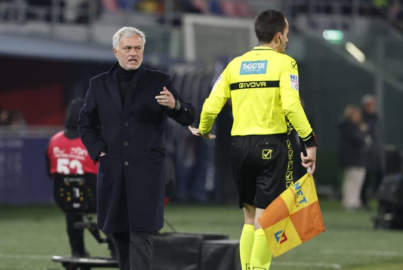 Mourinho Bologna Roma 2