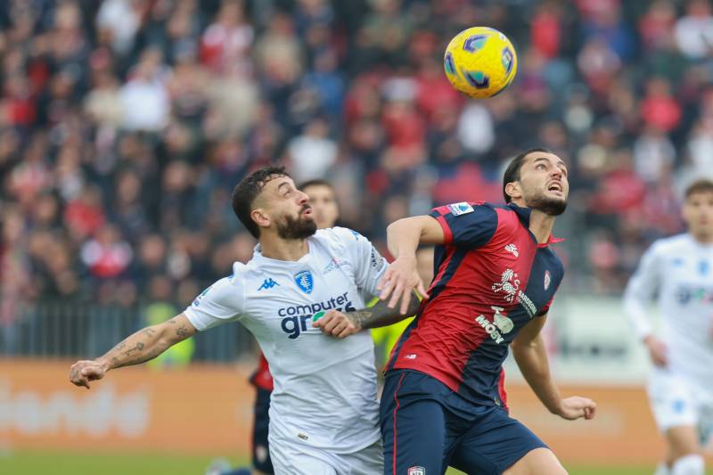 Dossena Caputo Cagliari Empoli