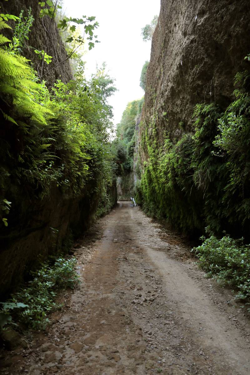 Pitigliano, via cava etrusca