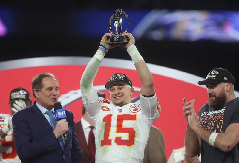 Mahomes AFC Championship 2024